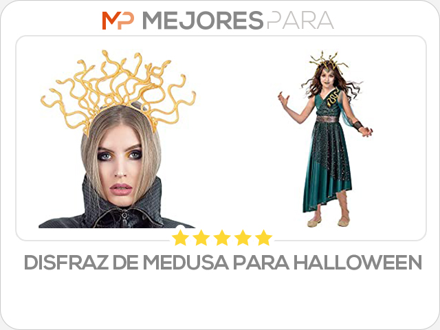 disfraz de medusa para halloween