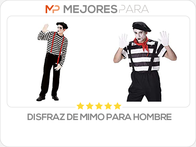 disfraz de mimo para hombre