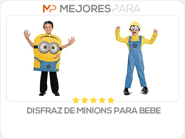 disfraz de minions para bebe