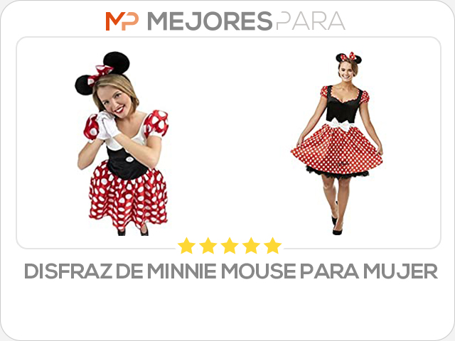 disfraz de minnie mouse para mujer