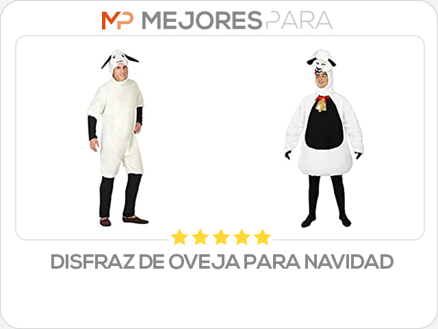 disfraz de oveja para navidad