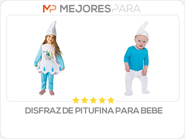 disfraz de pitufina para bebe