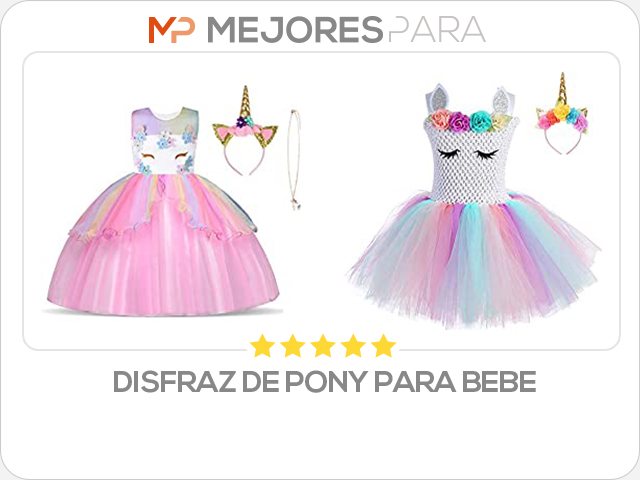 disfraz de pony para bebe