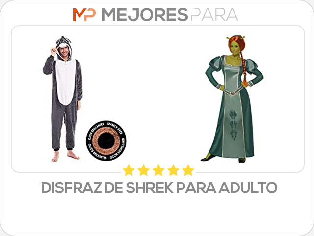 disfraz de shrek para adulto