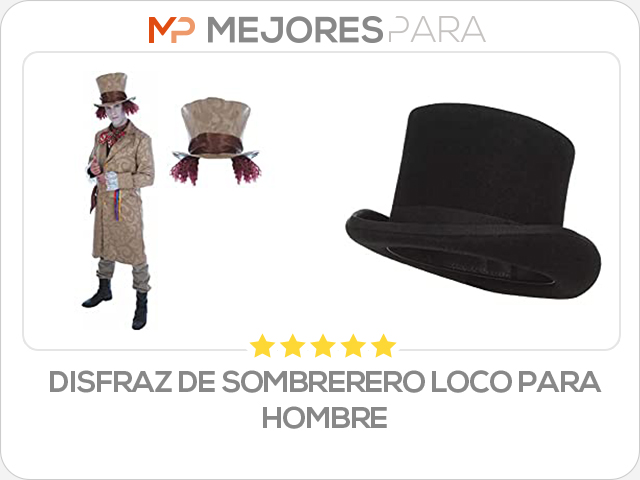 disfraz de sombrerero loco para hombre