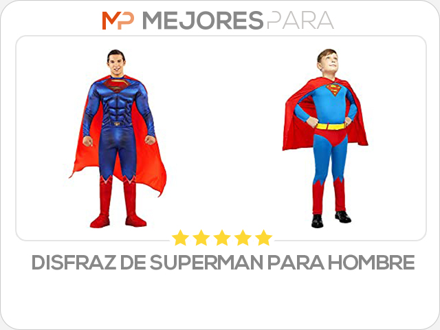 disfraz de superman para hombre