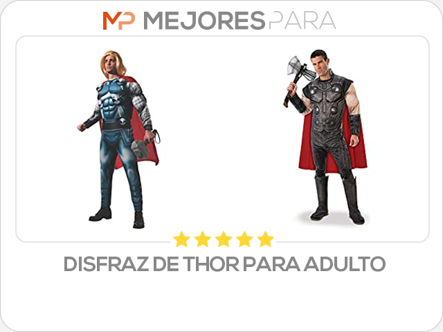 disfraz de thor para adulto