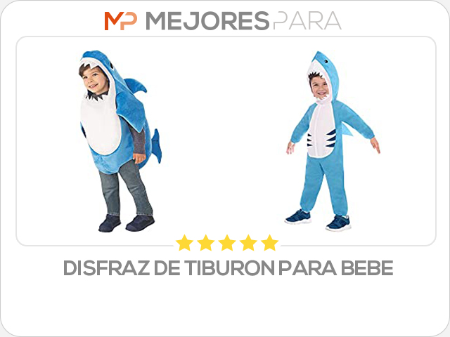 disfraz de tiburon para bebe