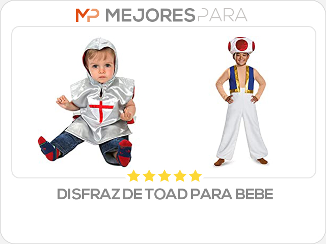 disfraz de toad para bebe