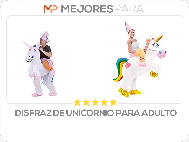 disfraz de unicornio para adulto