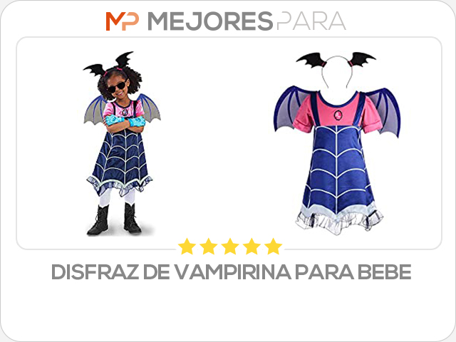 disfraz de vampirina para bebe