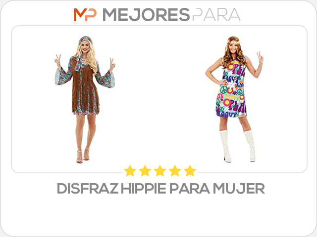 disfraz hippie para mujer