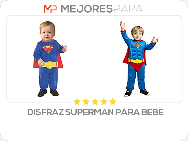 disfraz superman para bebe