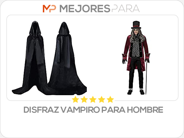 disfraz vampiro para hombre