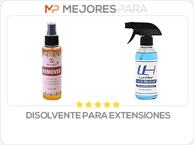 disolvente para extensiones