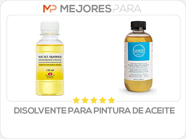 disolvente para pintura de aceite