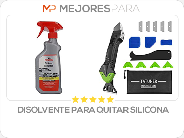 disolvente para quitar silicona