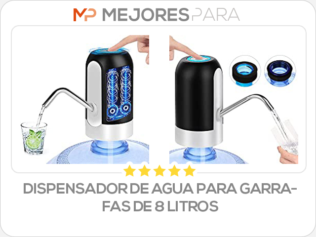 dispensador de agua para garrafas de 8 litros