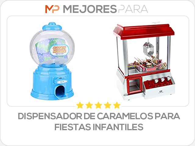 dispensador de caramelos para fiestas infantiles