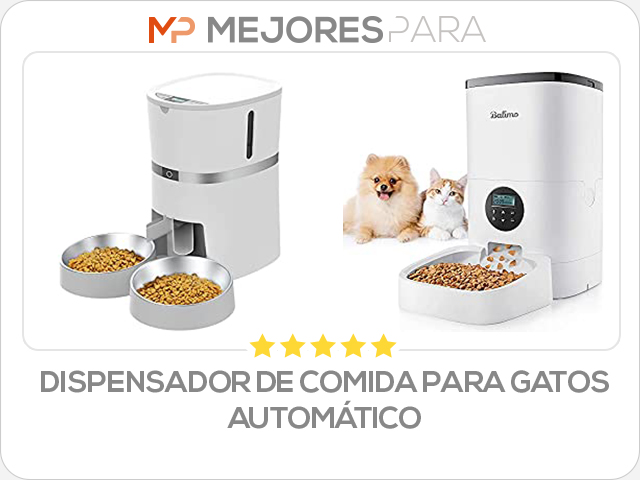 dispensador de comida para gatos automático