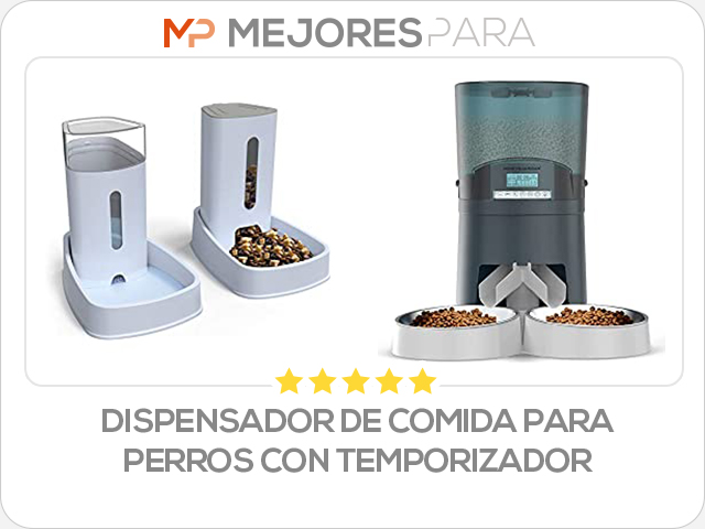 dispensador de comida para perros con temporizador