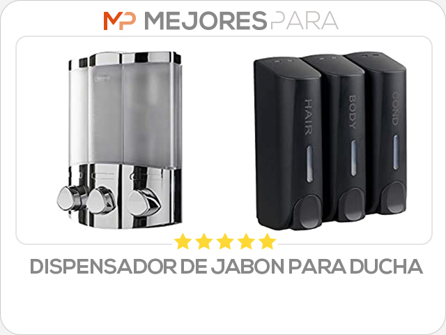 dispensador de jabon para ducha