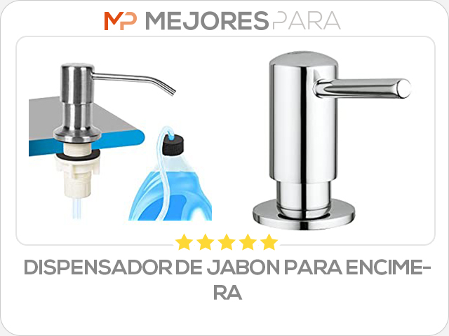 dispensador de jabon para encimera