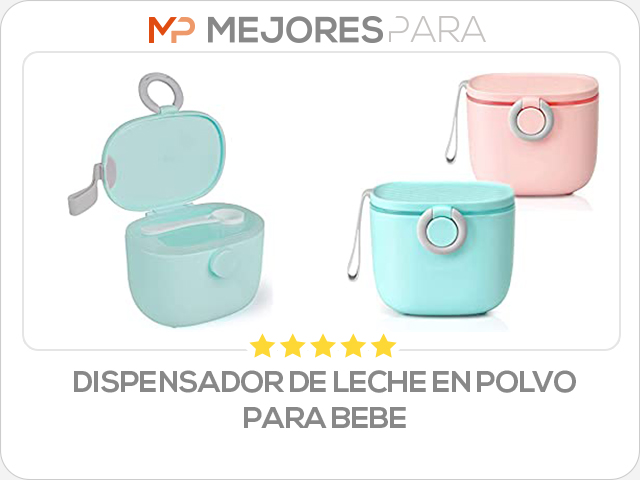 dispensador de leche en polvo para bebe