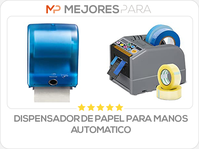 dispensador de papel para manos automatico