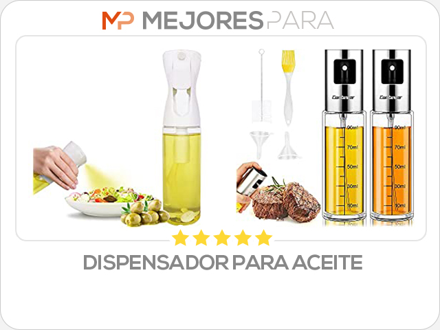 dispensador para aceite