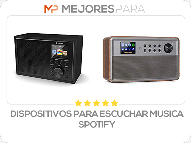 dispositivos para escuchar musica spotify