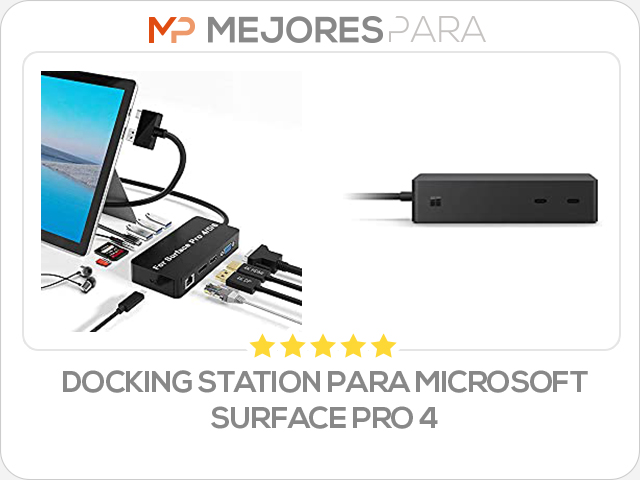 docking station para microsoft surface pro 4