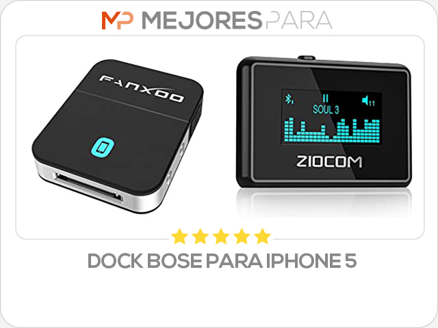 dock bose para iphone 5