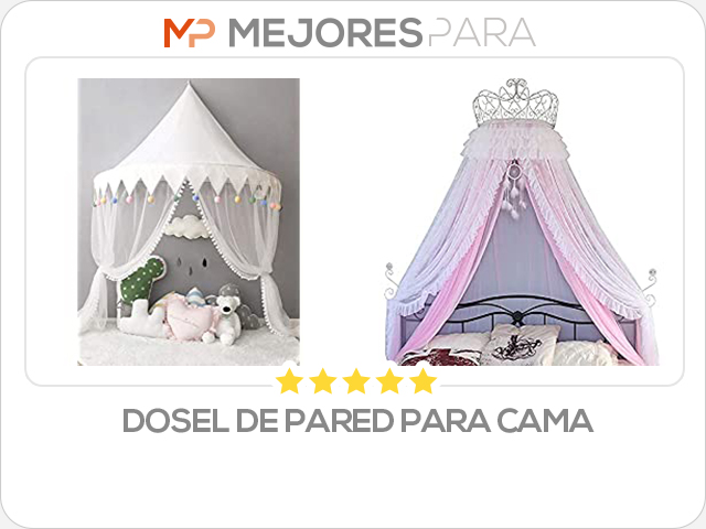 dosel de pared para cama