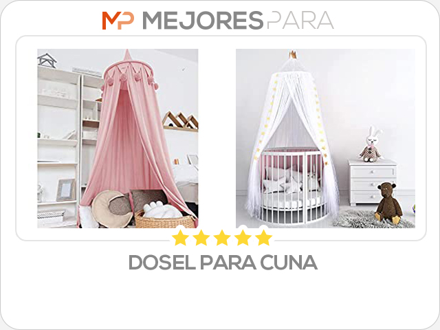 dosel para cuna