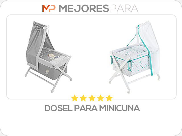 dosel para minicuna