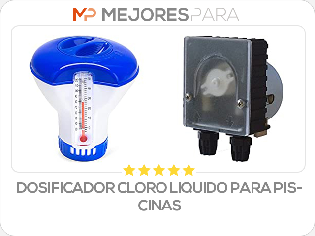 dosificador cloro liquido para piscinas