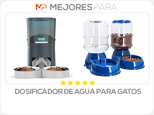 dosificador de agua para gatos