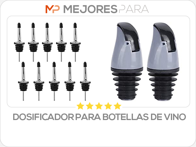 dosificador para botellas de vino