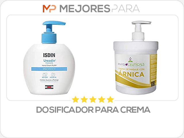 dosificador para crema