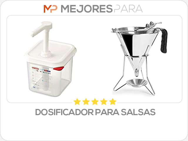 dosificador para salsas