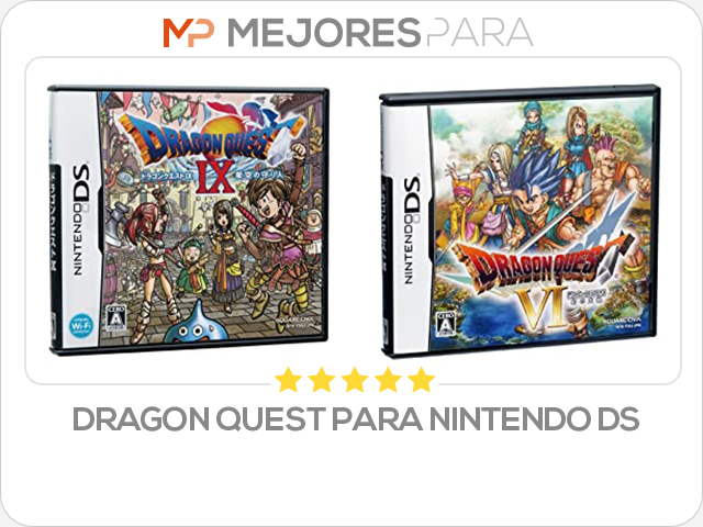 dragon quest para nintendo ds