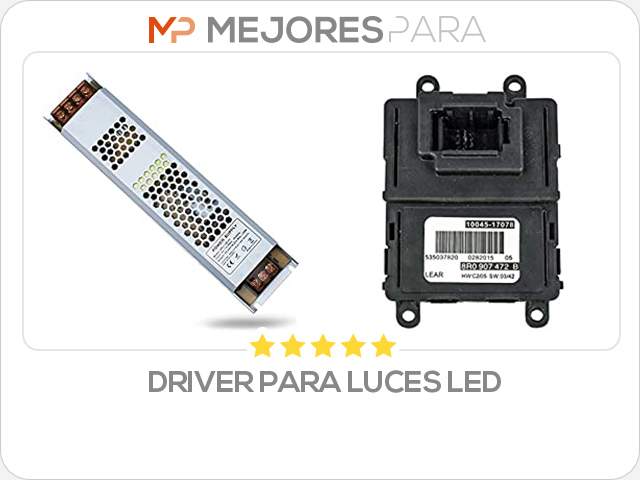 driver para luces led