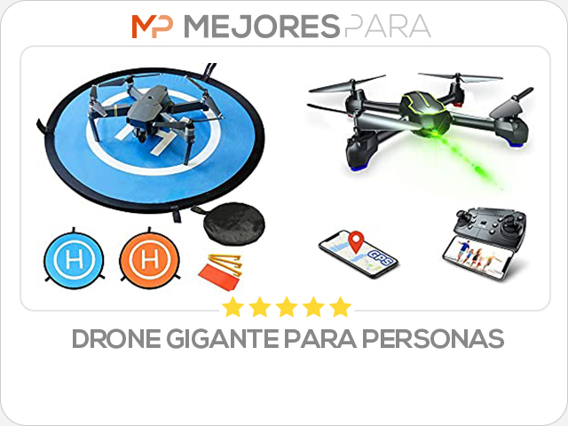 drone gigante para personas