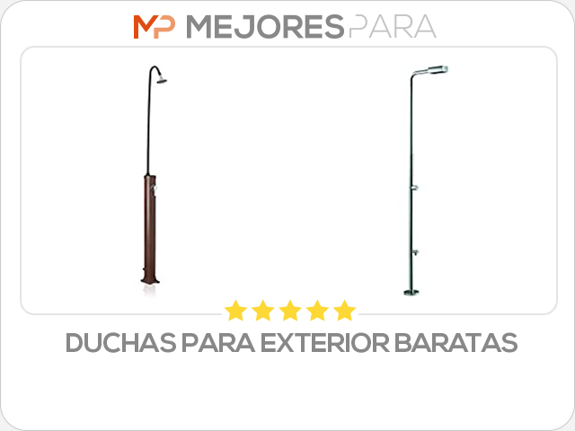 duchas para exterior baratas