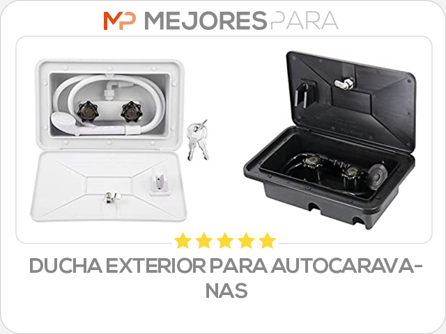 ducha exterior para autocaravanas