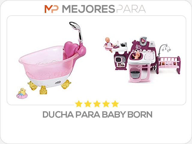 ducha para baby born