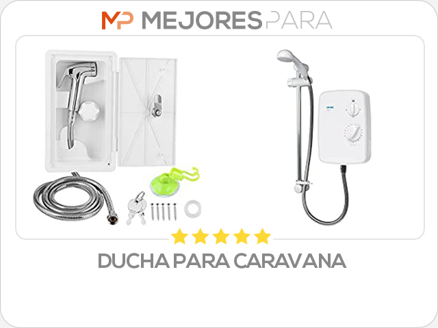 ducha para caravana