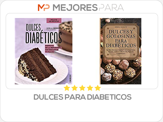 dulces para diabeticos