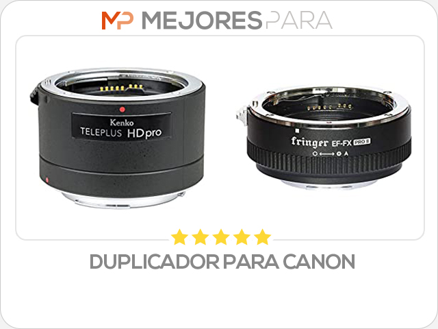 duplicador para canon